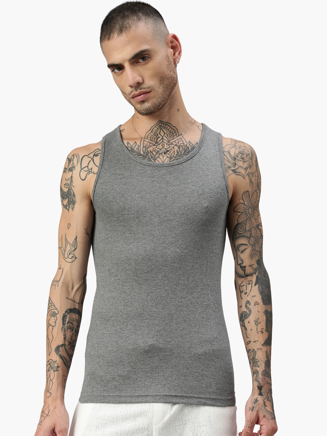 Canotta Switcher colore silvester/672 chine ebano