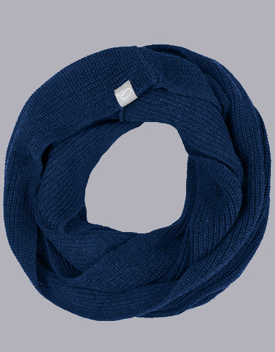 Sciarpa ad anello in cotone-poliestere riciclato Kefalonia