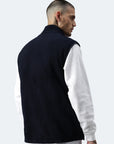 Gilet in pelliccia di fibra Cortina