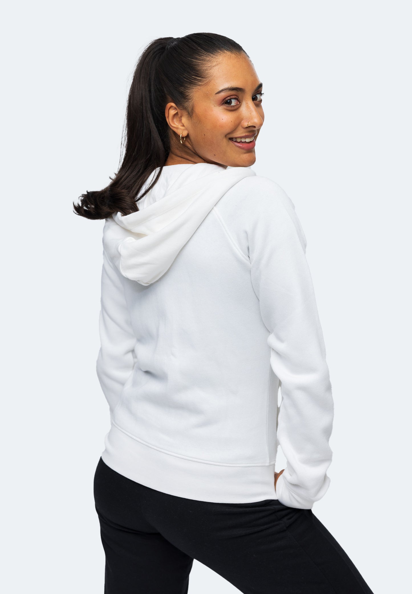 Felpa con cappuccio Switcher Lady arizona colour/1 blanc