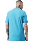 Polo da uomo Switcher color blu baia