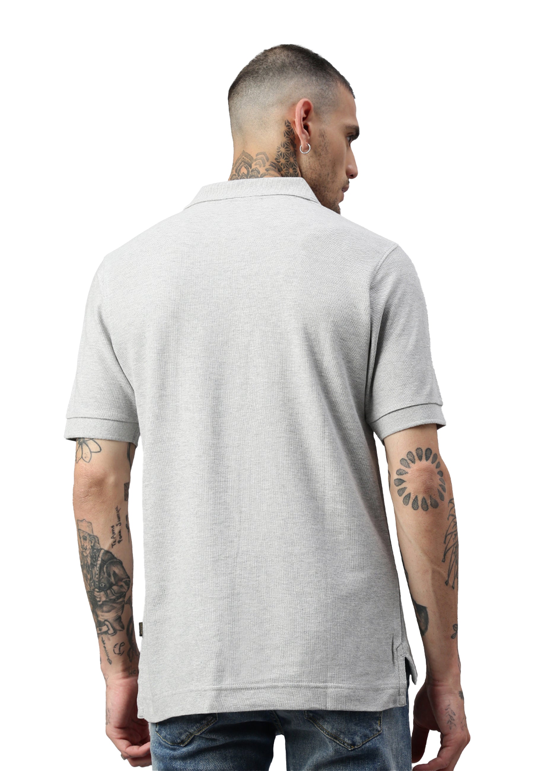 Polo Switcher da uomo john color/gris chine