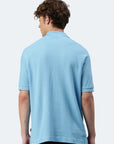 Polo da uomo Switcher Samuel color/blu ghiaccio