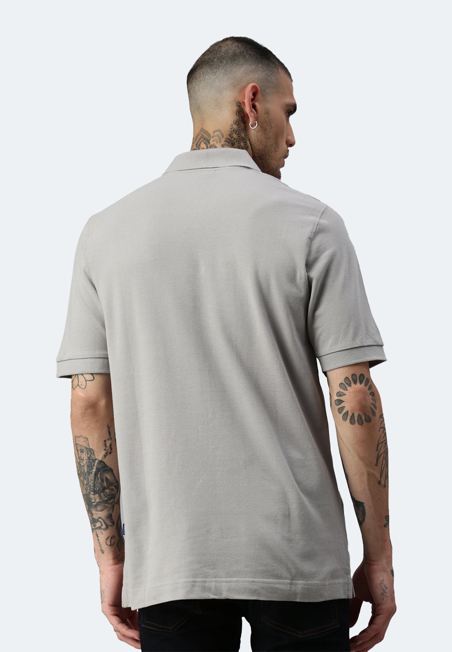 Switcher pocket polo colore balena/402 gris foncé