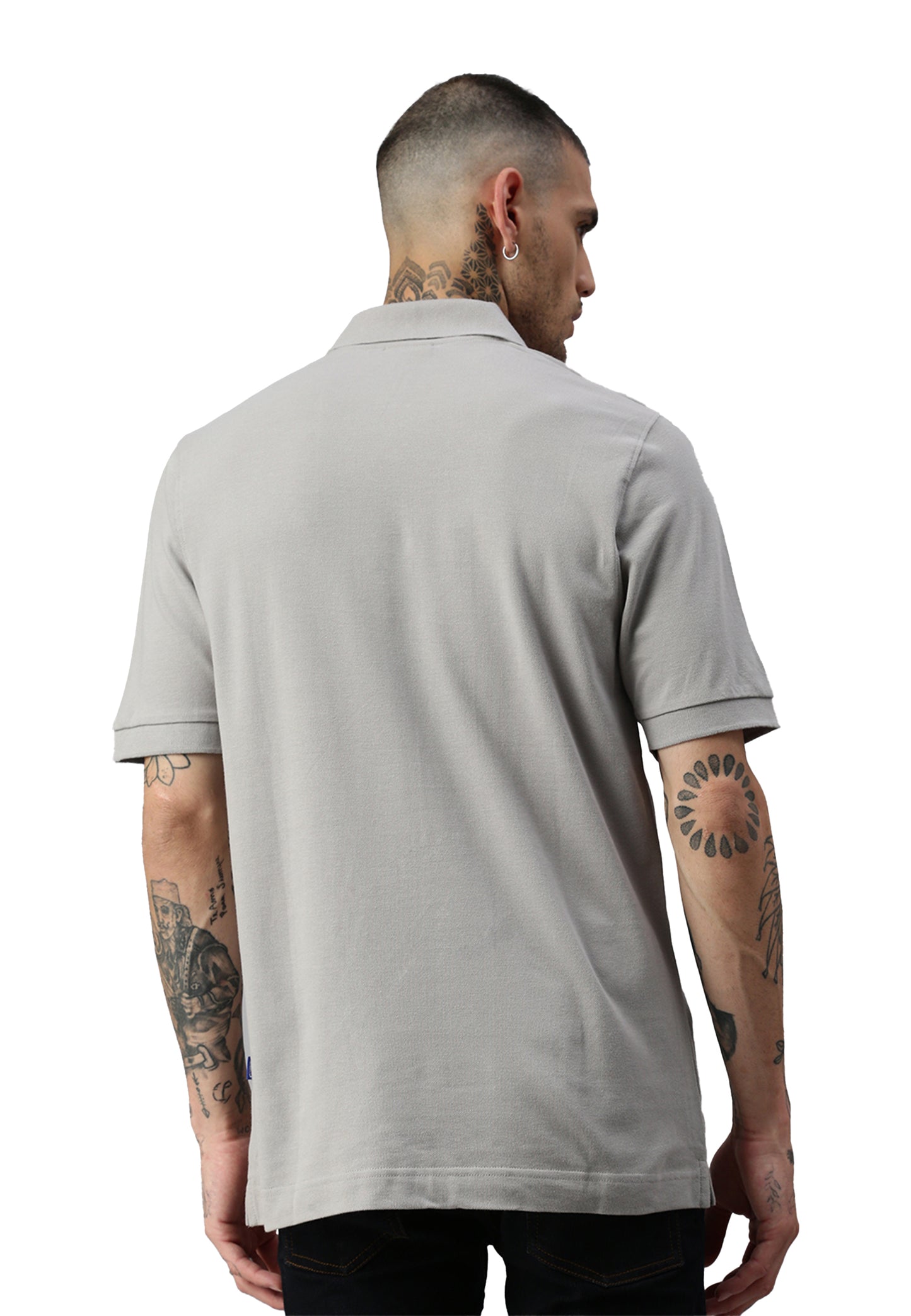 Switcher pocket polo colore balena/402 gris foncé