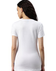 Maglietta donna con scollo a V Balena