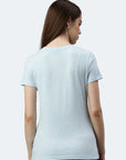 Maglietta donna con scollo a V Balena