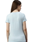 Maglietta donna con scollo a V Balena