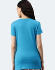 Maglietta donna con scollo a V Balena