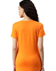 Maglietta donna con scollo a V Balena