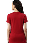 Maglietta donna con scollo a V Balena
