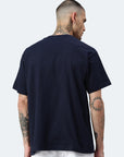 Maglietta oversize con balena