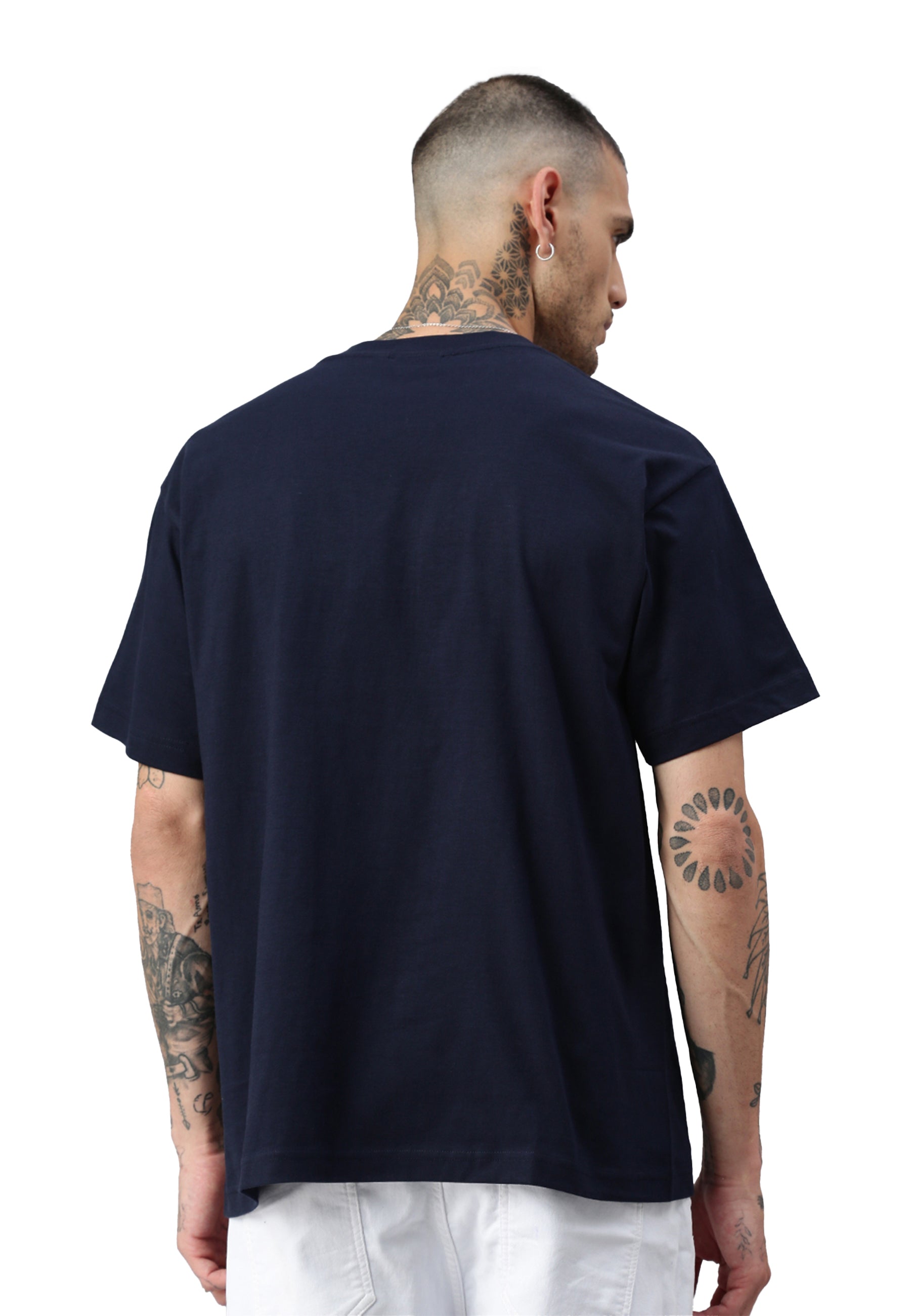 Maglietta oversize con balena