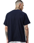 Maglietta oversize con balena