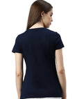 Maglietta donna con scollo a V Balena