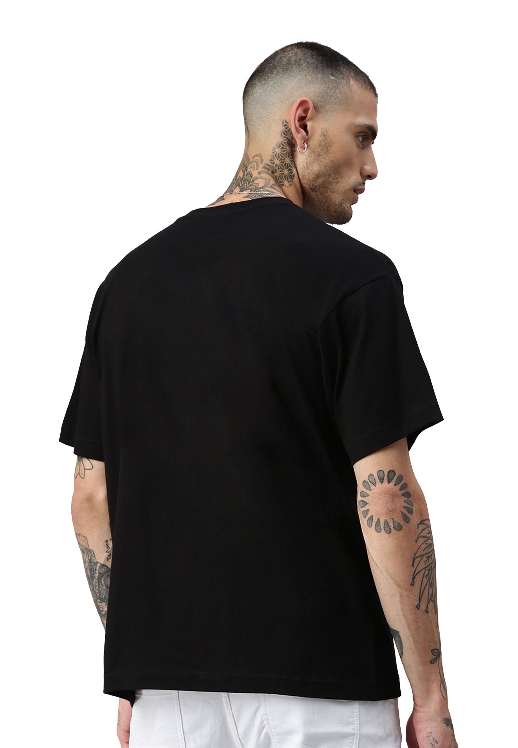 Maglietta oversize con balena