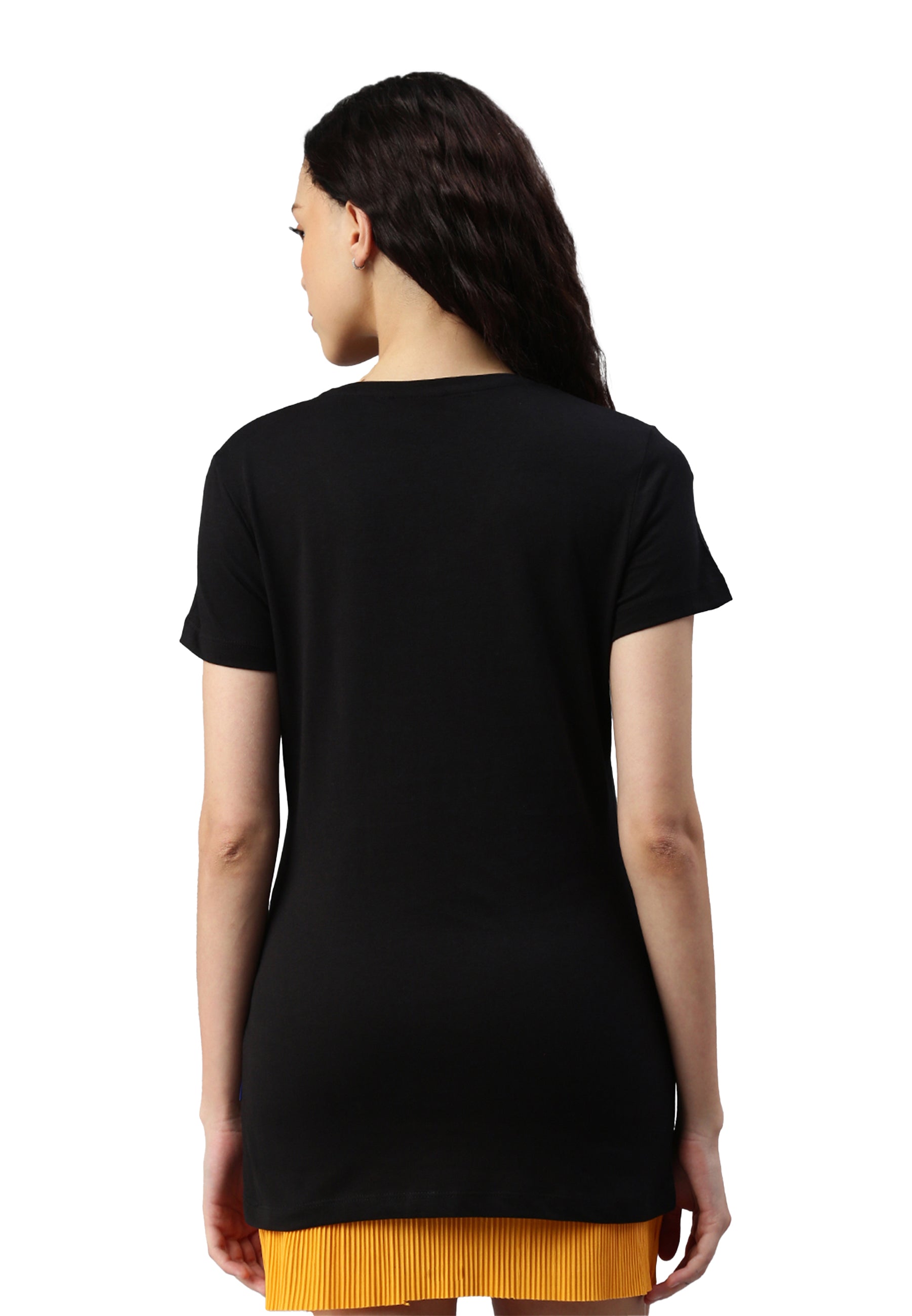 Maglietta donna con scollo a V Balena
