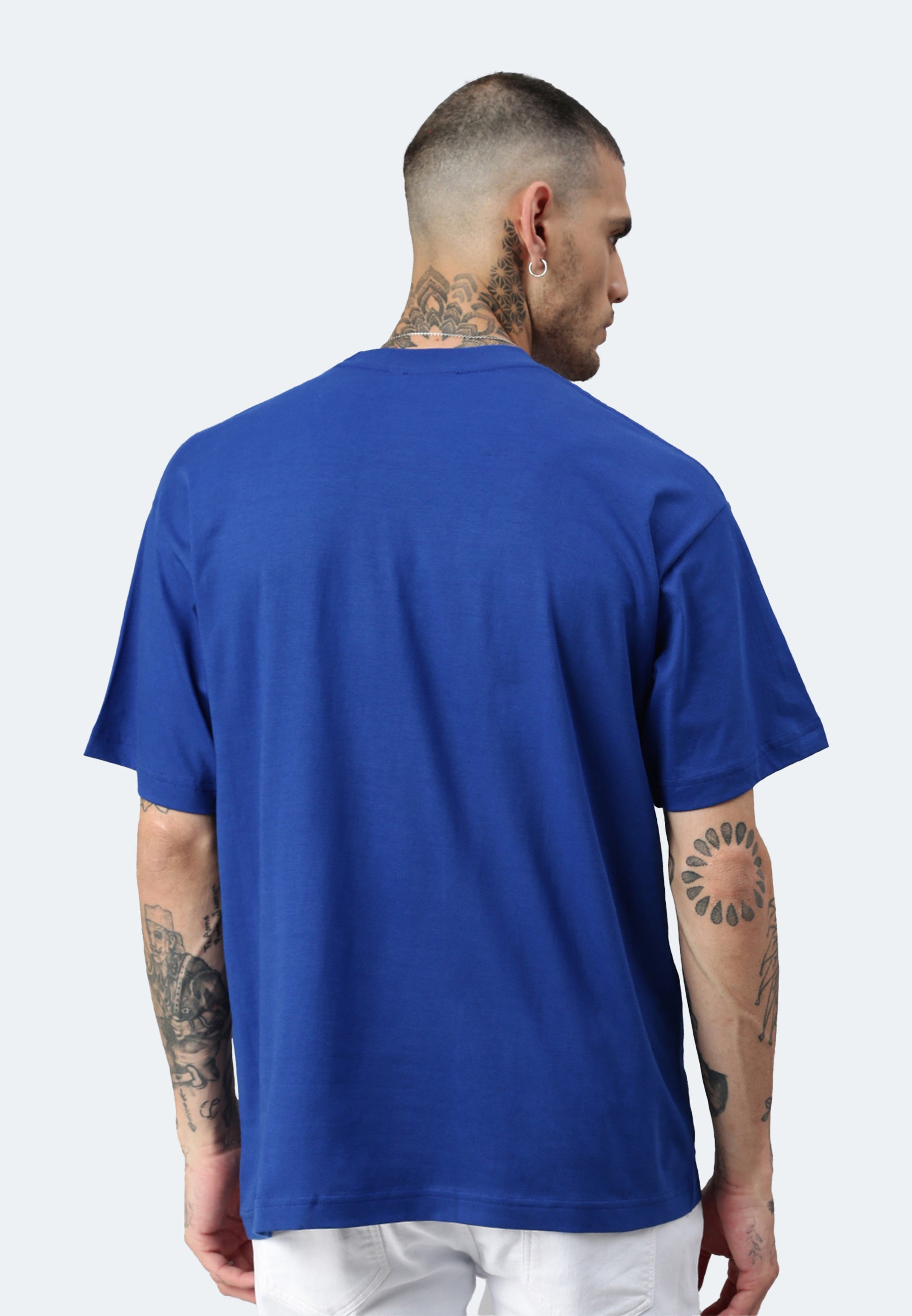 Maglietta oversize con balena