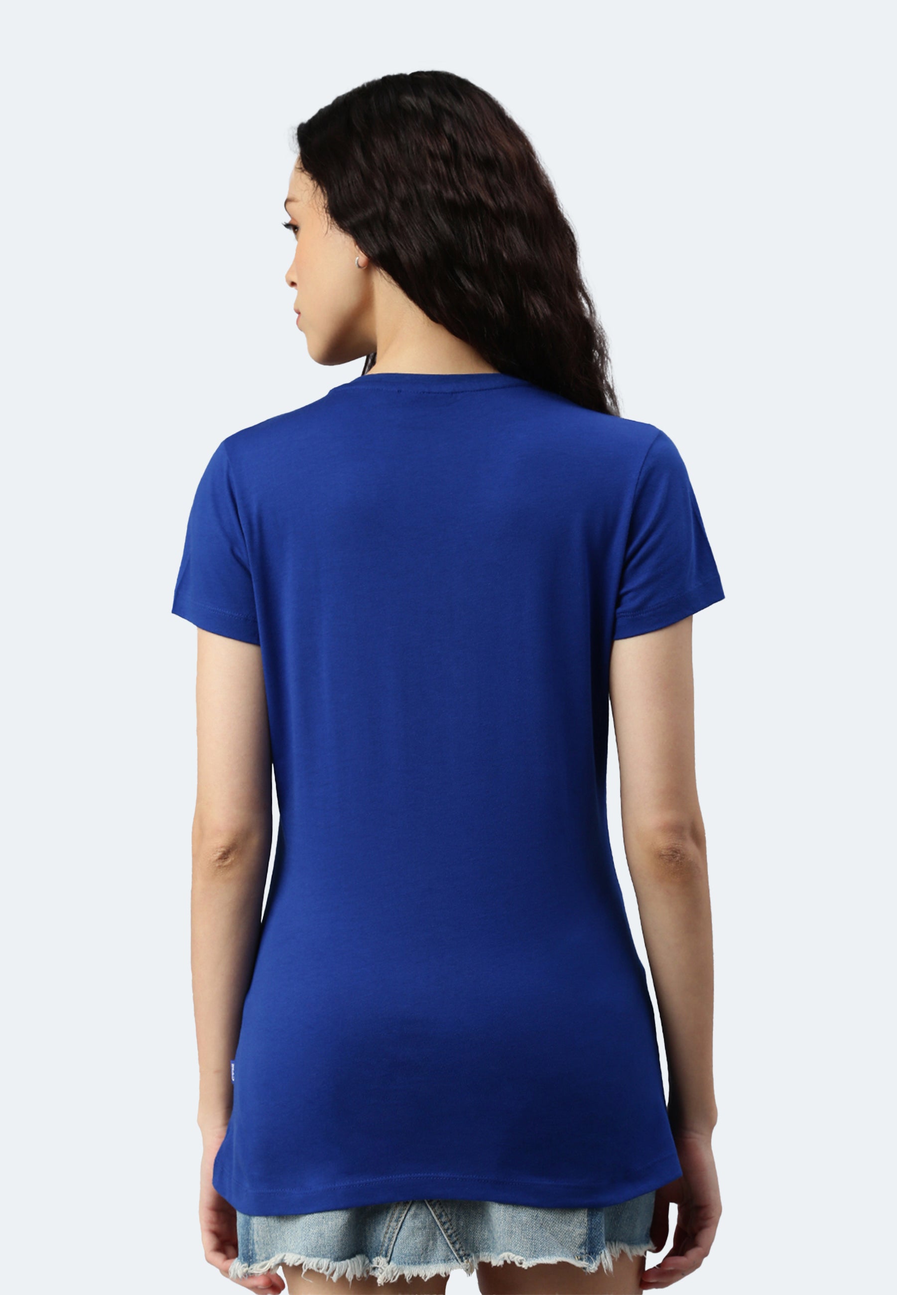Maglietta donna con scollo a V Balena