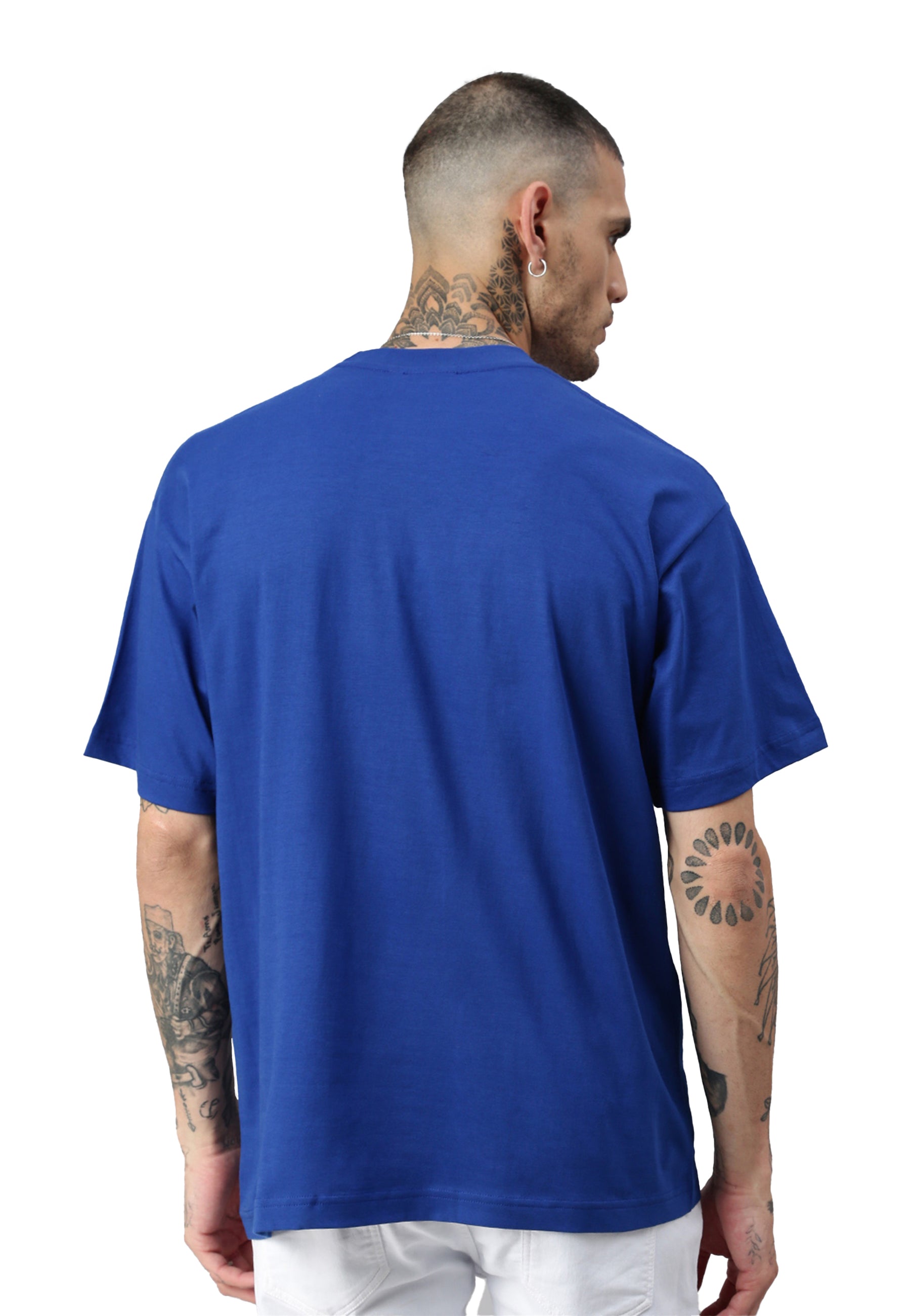 Maglietta oversize con balena