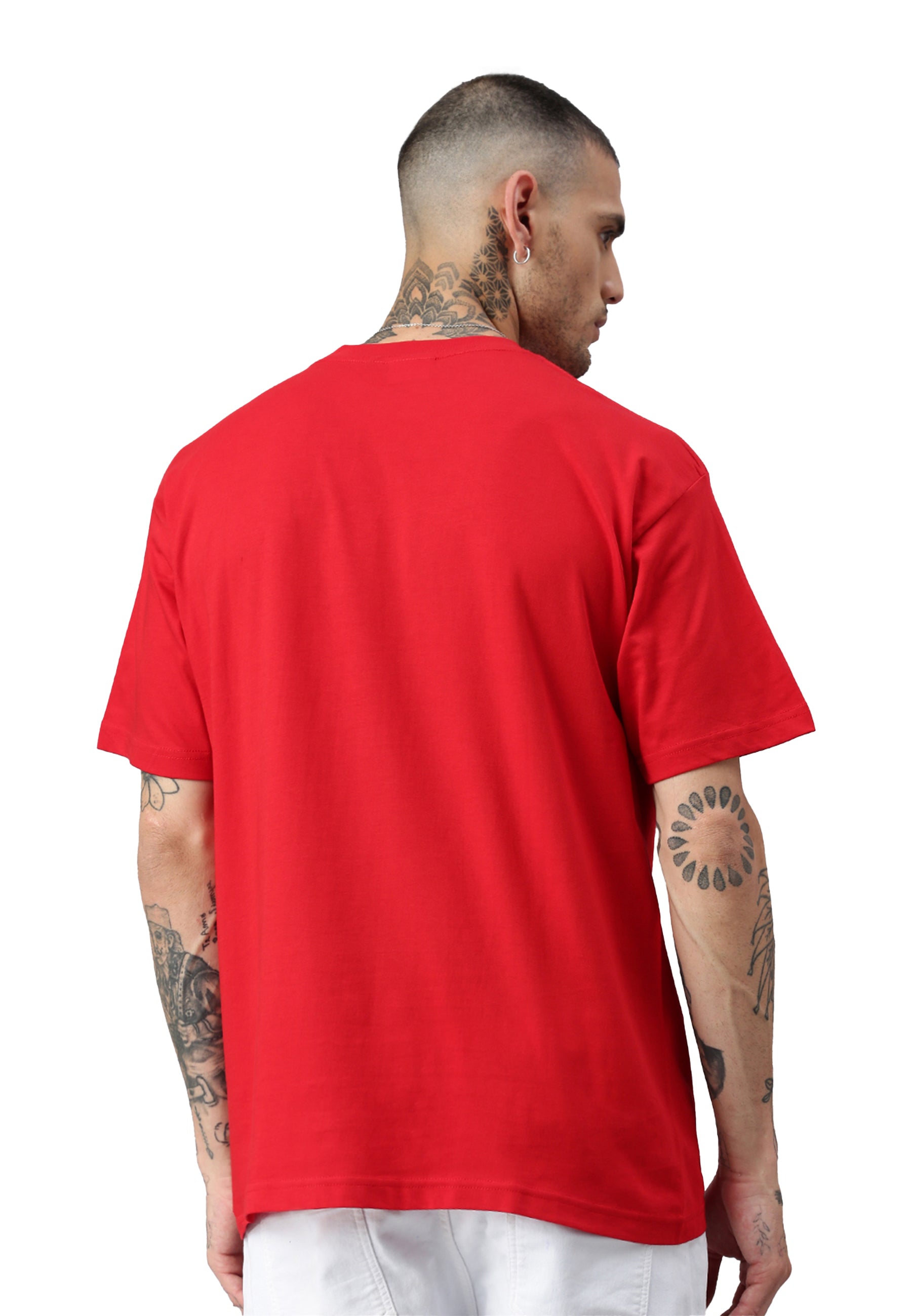 Maglietta oversize con balena