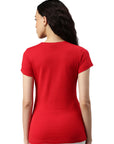 Maglietta donna con scollo a V Balena
