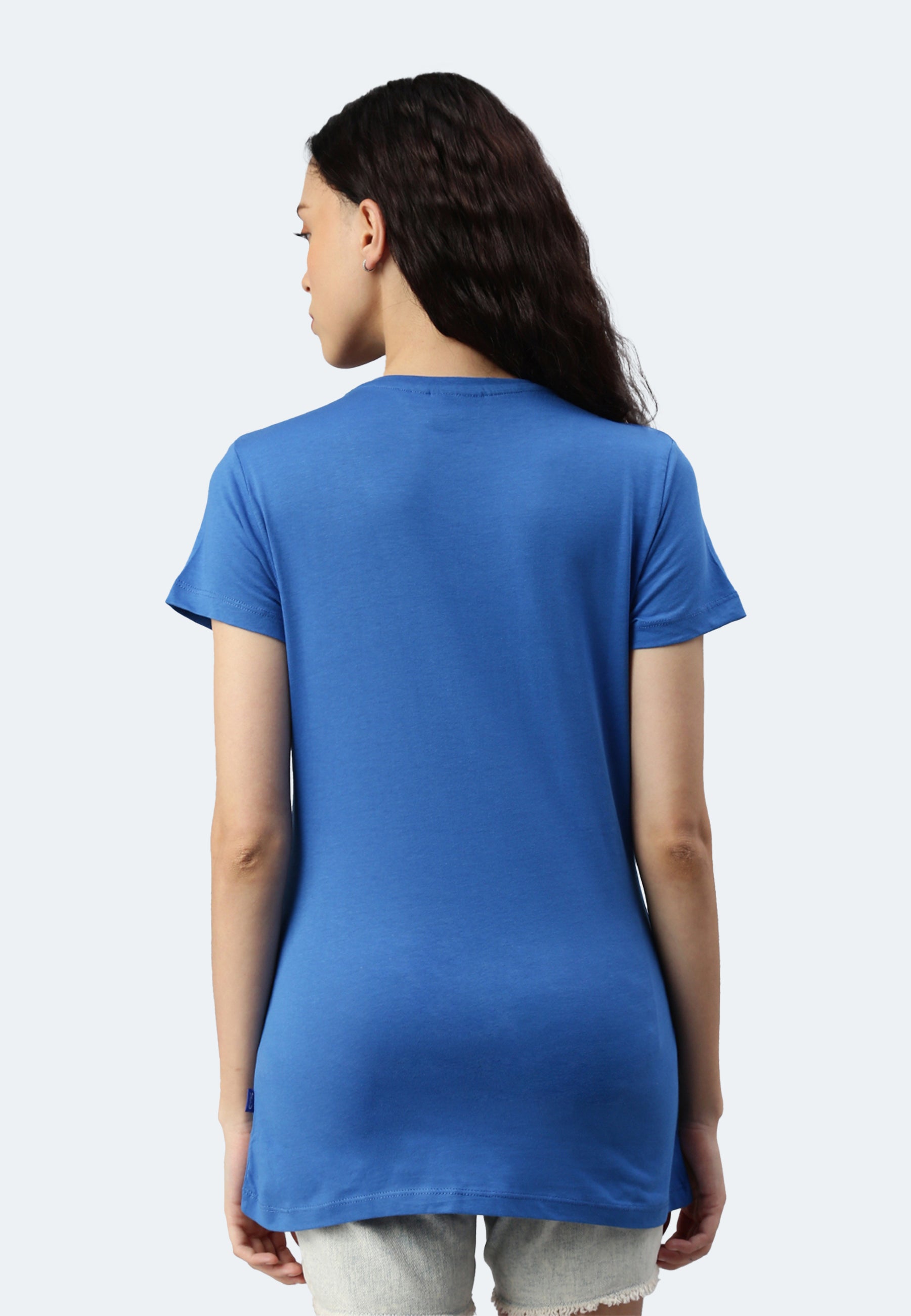 Maglietta donna con scollo a V Balena