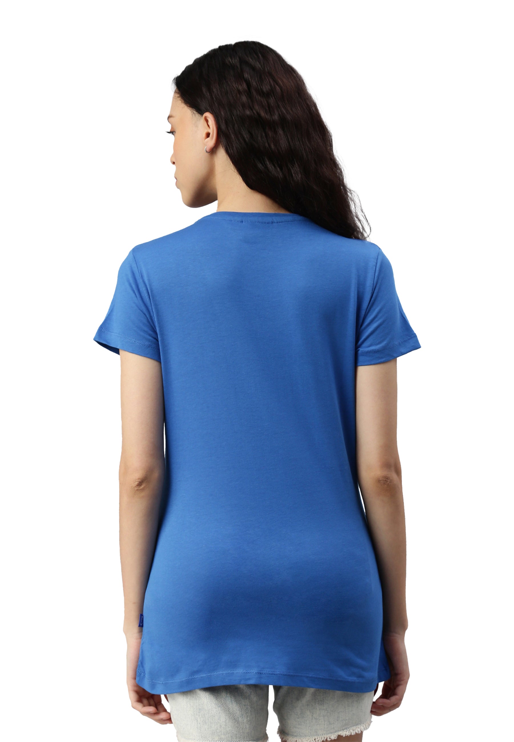 Maglietta donna con scollo a V Balena