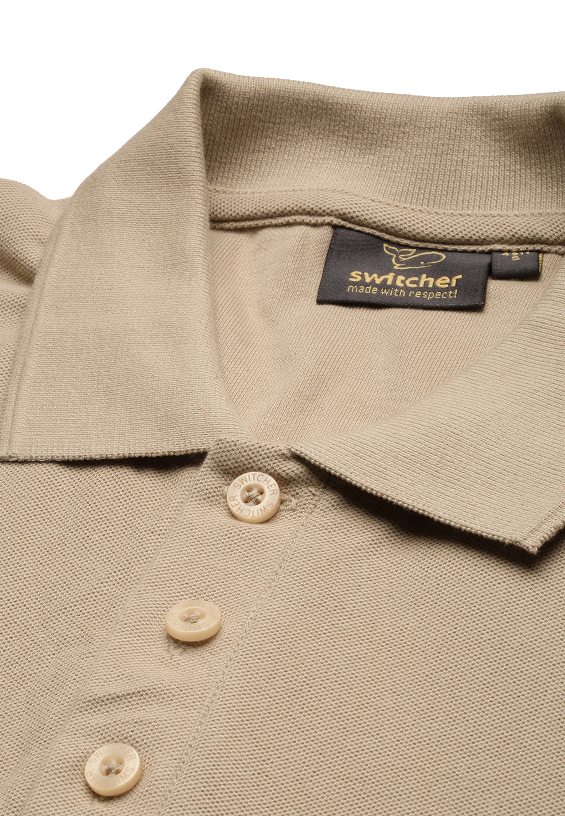Switcher polo uomo john colore/amande