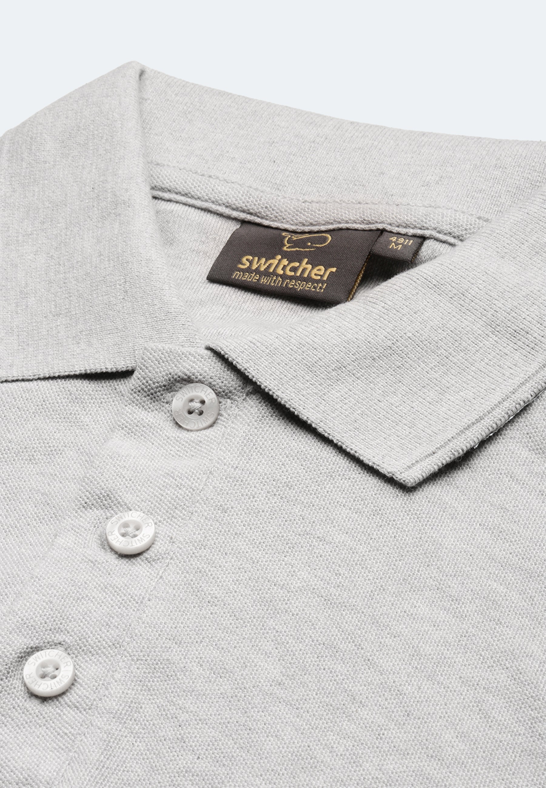 Polo Switcher da uomo john color/gris chine