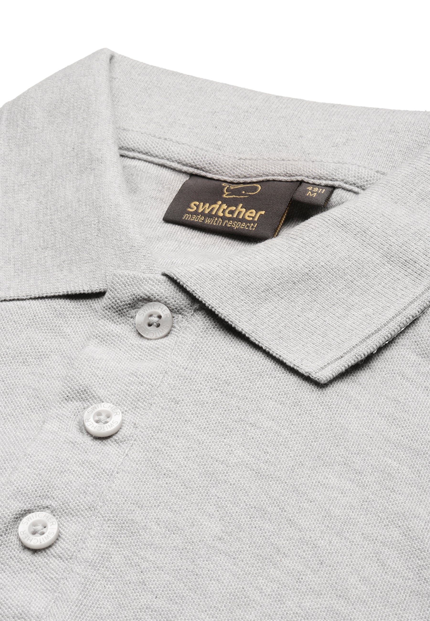 Polo Switcher da uomo john color/gris chine