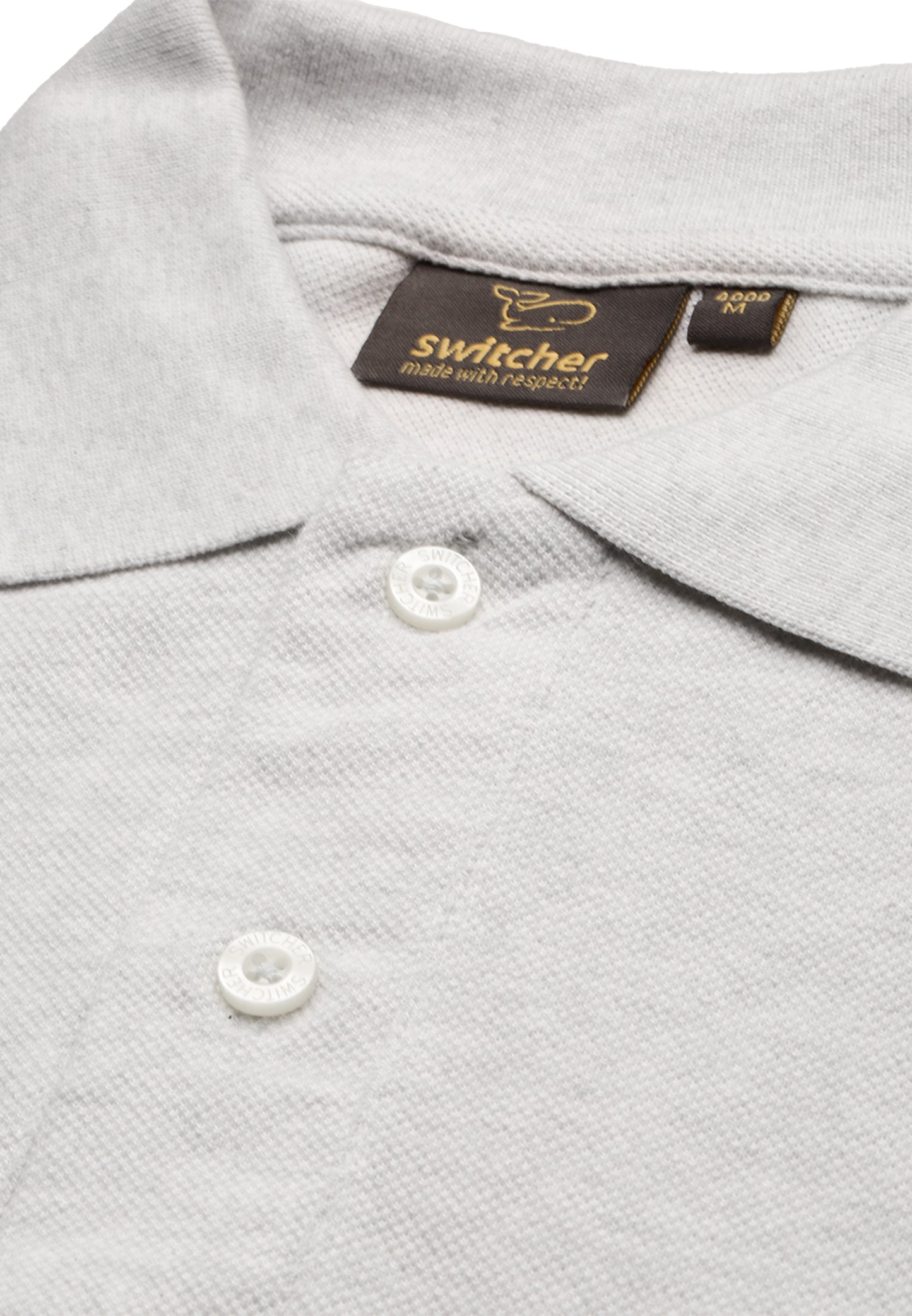 Switcher polo uomo samuel color/43 blanc chine