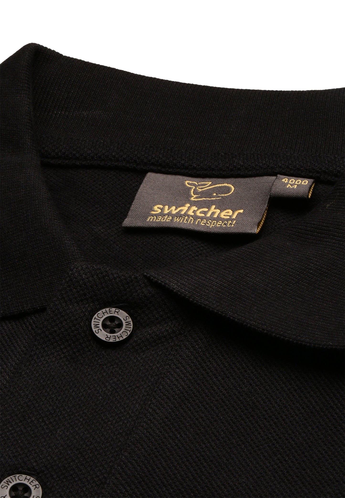 Switcher polo uomo samuel colore/40 noir