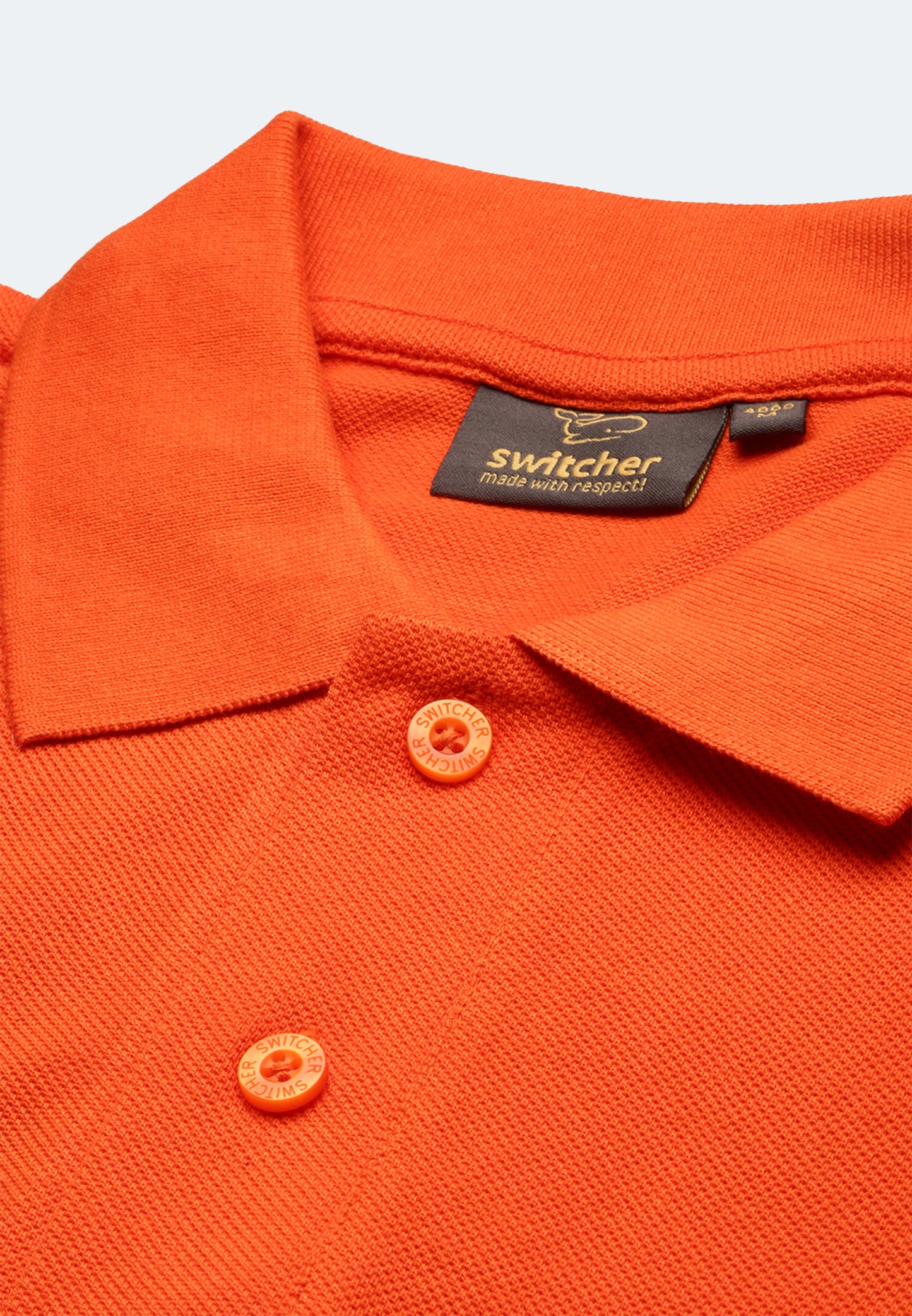 Switcher polo uomo samuel colore/506 paprika