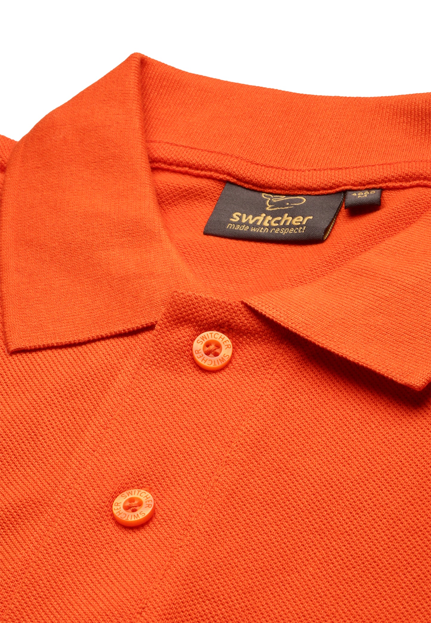 Switcher polo uomo samuel colore/506 paprika