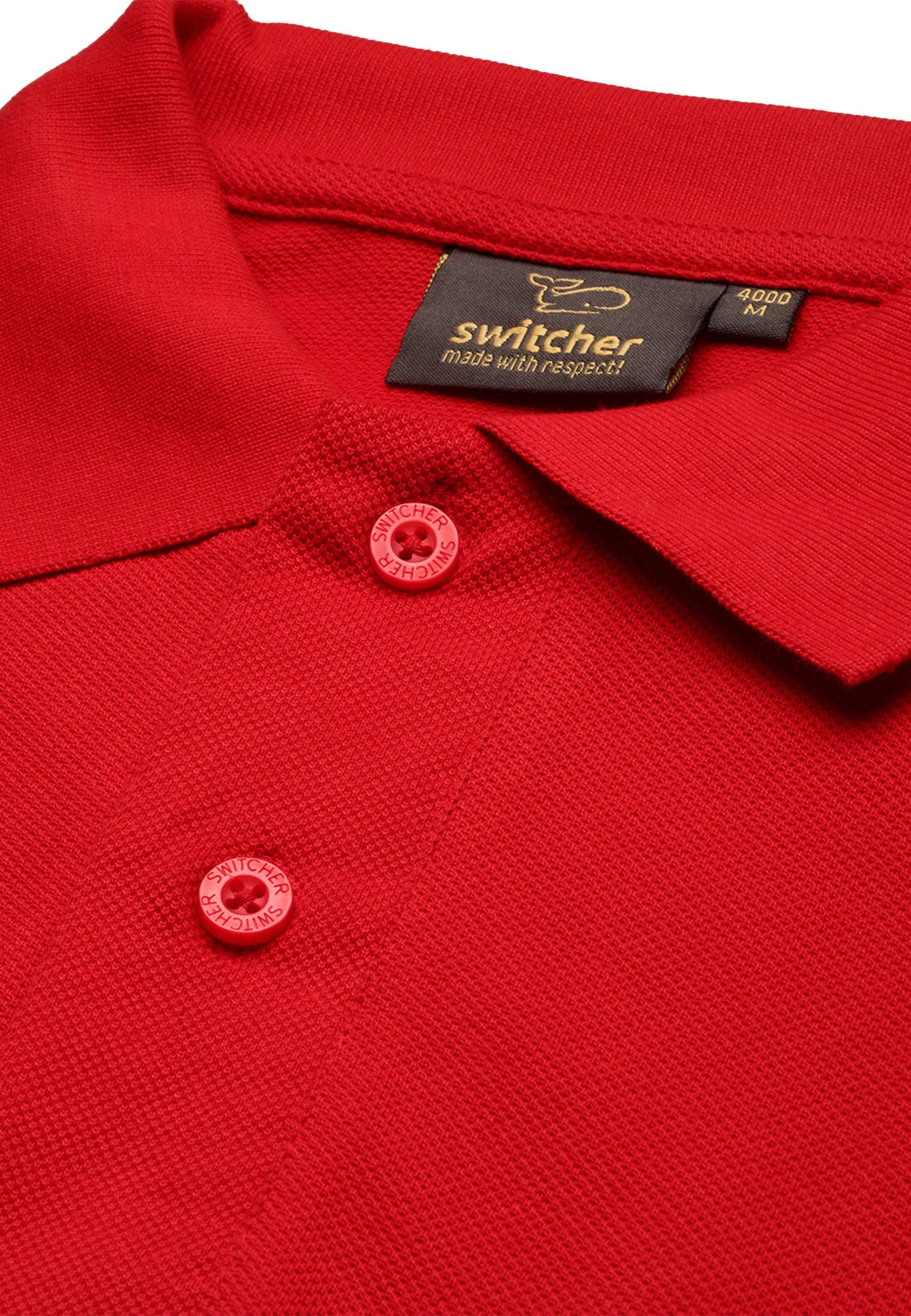 Switcher polo uomo samuel colour/10 rouge