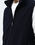 Gilet in pelliccia di fibra Cortina