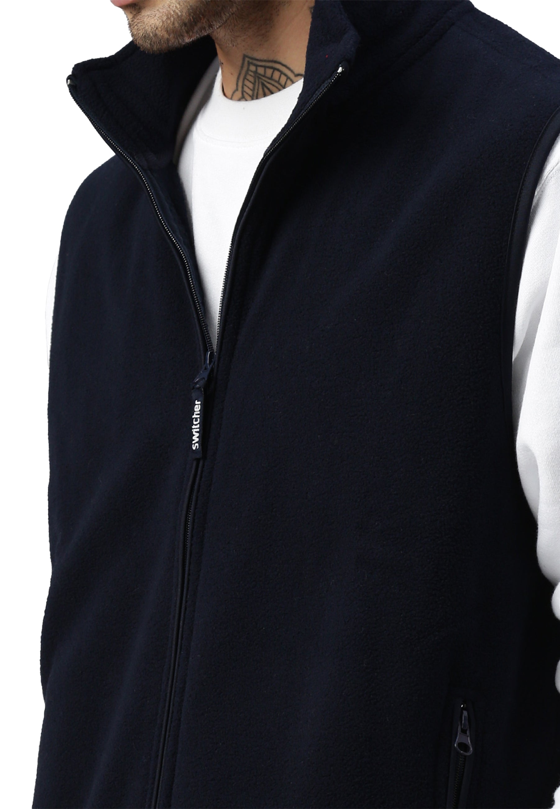 Gilet in pelliccia di fibra Cortina