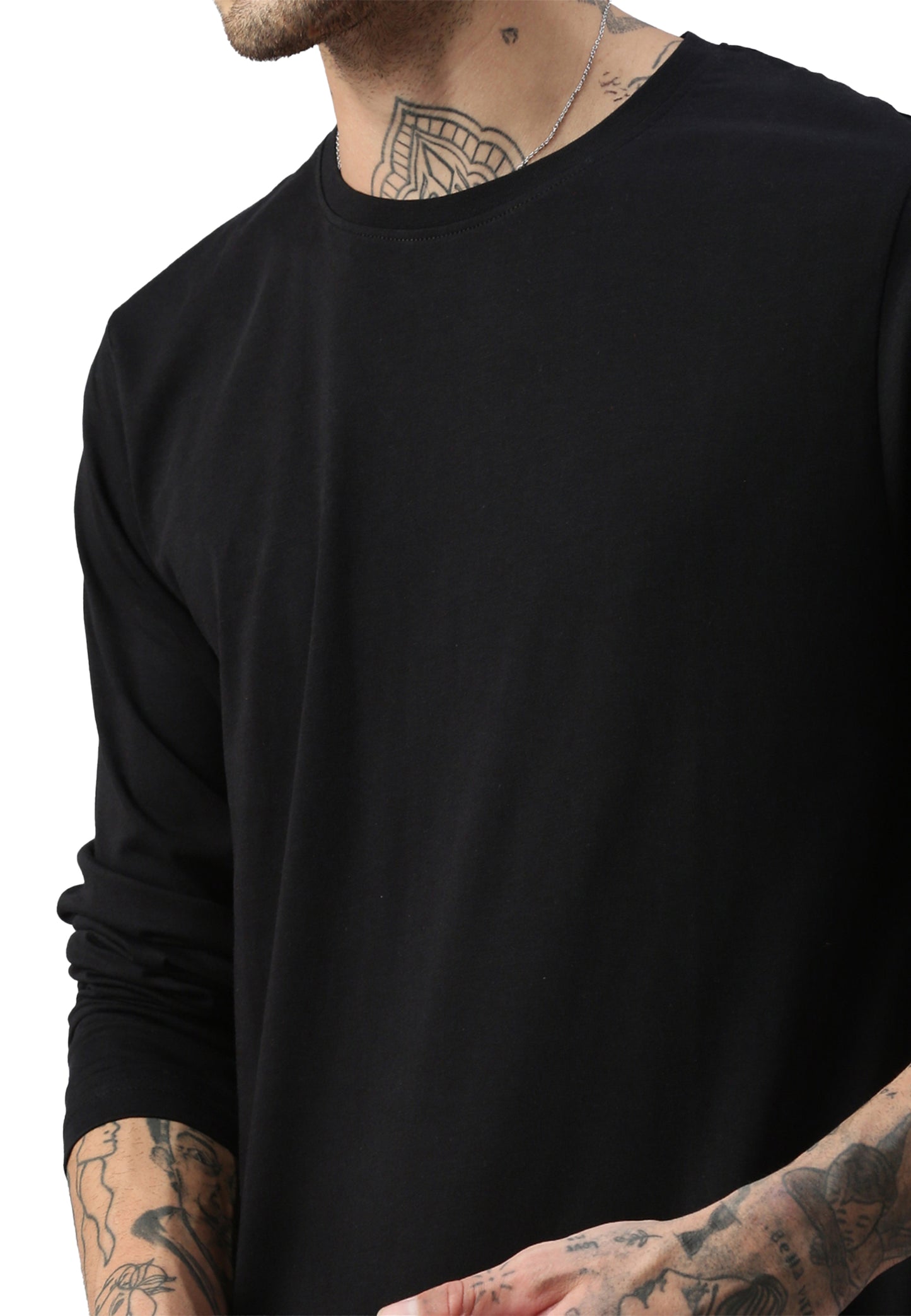 Switcher manica lunga colore balena/40 noir