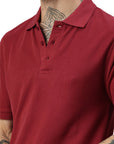 Polo da uomo Switcher colore bordeaux
