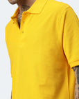 Polo da uomo Switcher colore john/giallo