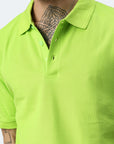 Polo da uomo Switcher color lime