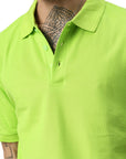 Polo da uomo Switcher color lime