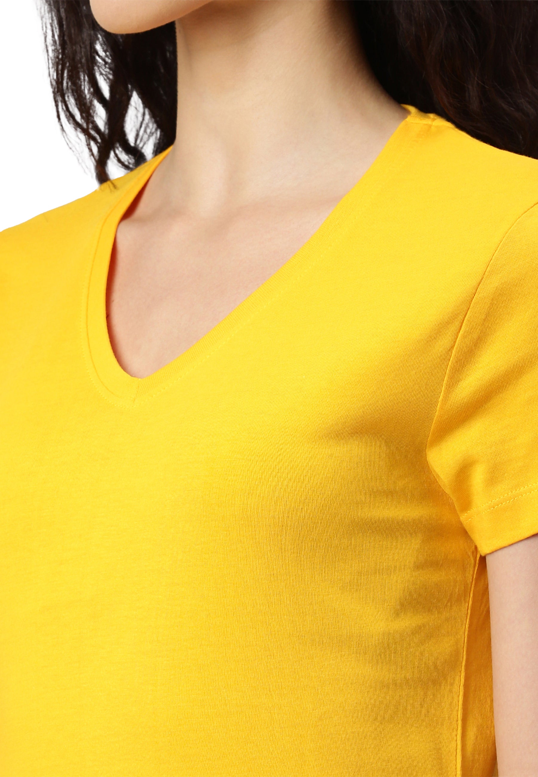 Maglietta donna con scollo a V Balena