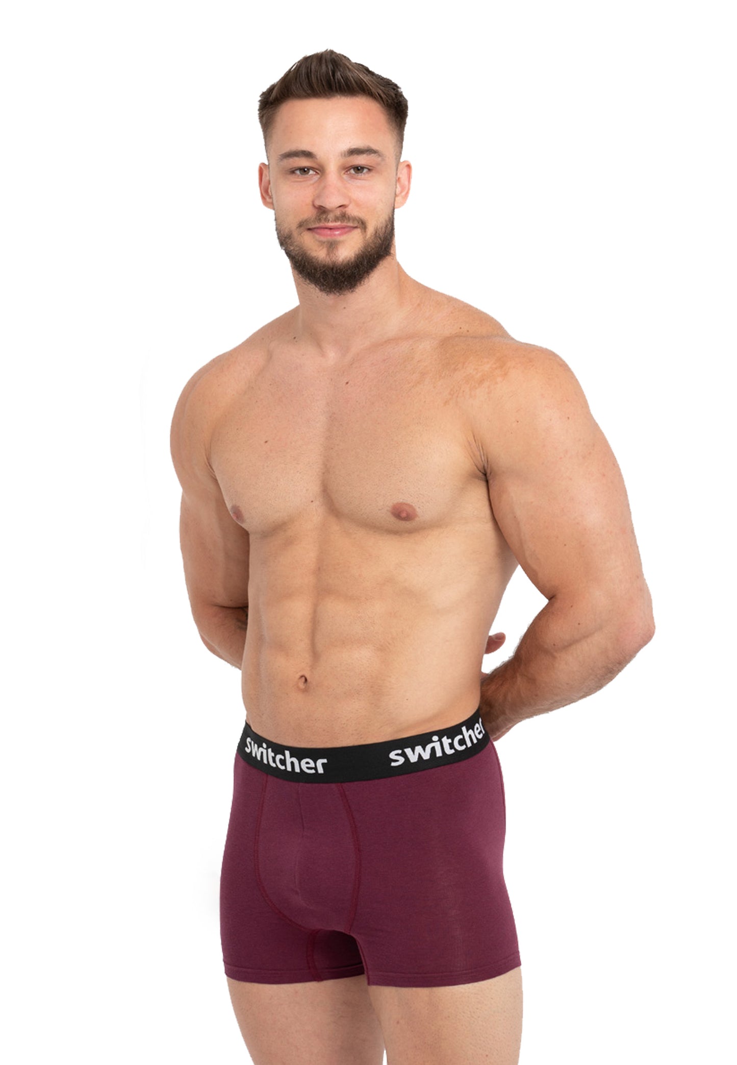 Switcher boxer chris colour/158 bordeaux