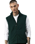 Gilet in pelliccia di fibra Cortina