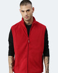 Gilet in pelliccia di fibra Cortina