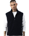Gilet in pelliccia di fibra Cortina