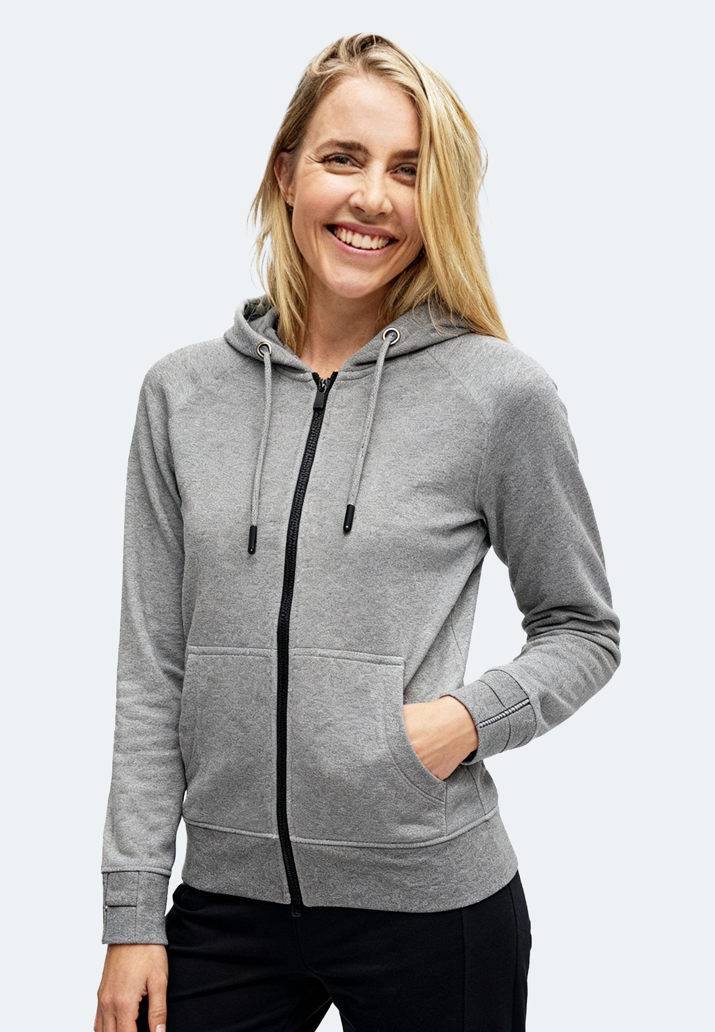 Felpa con cappuccio Switcher Lady arizona color/672 ebano chine