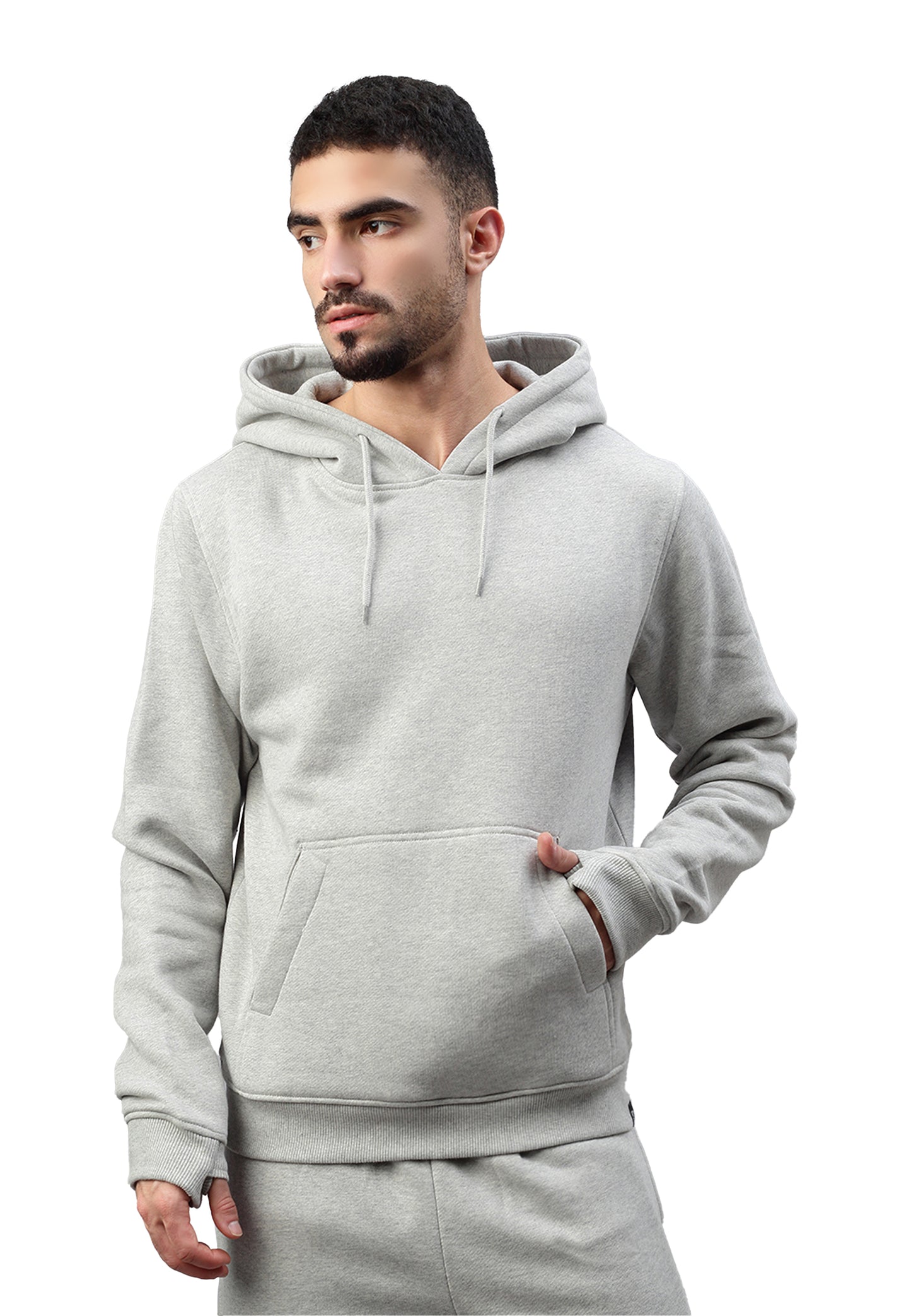 Switcher felpa con cappuccio da uomo colore casablanca/42 gris chine